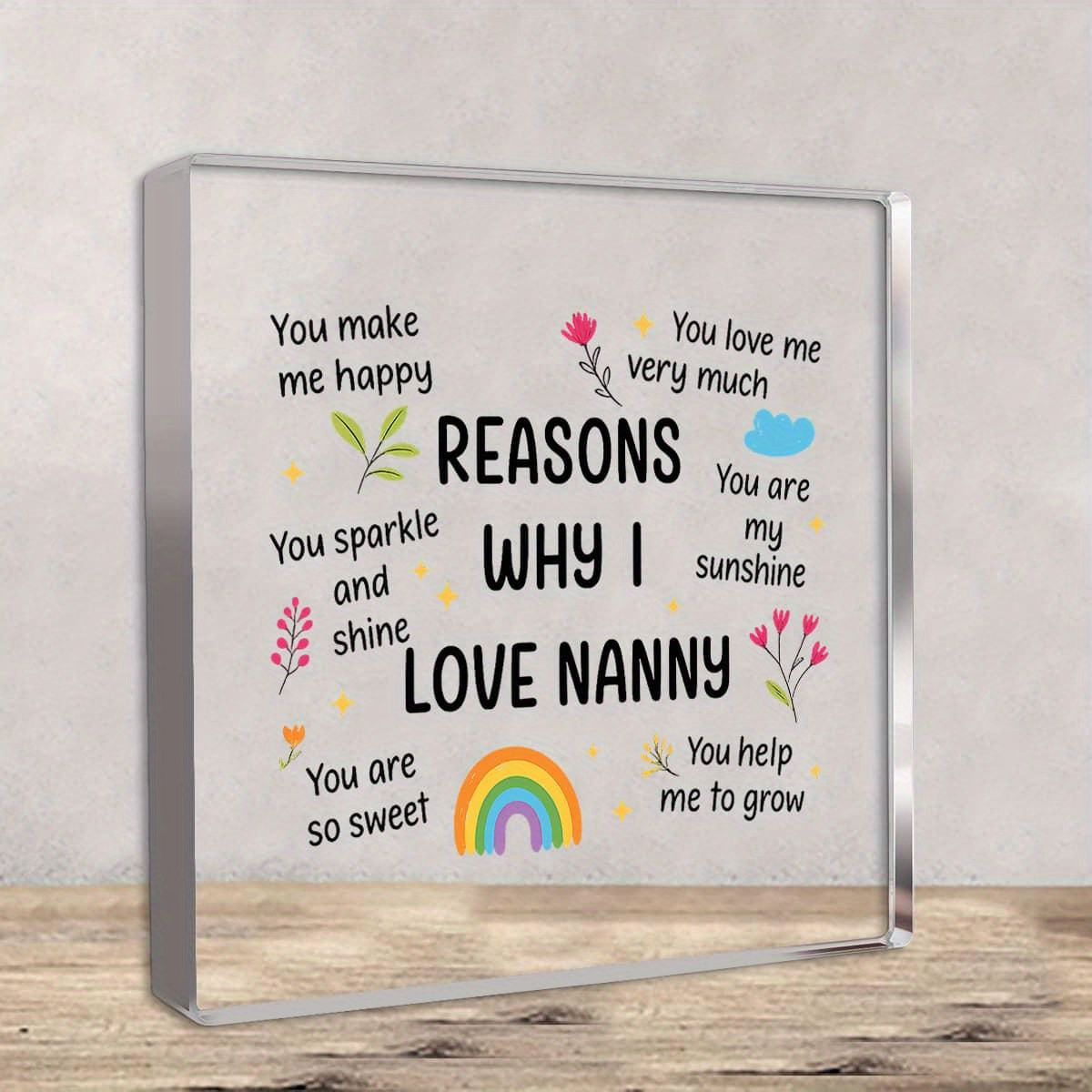 Home Office Quotes - Prezenty dla Nianii, Ramka w Stylu