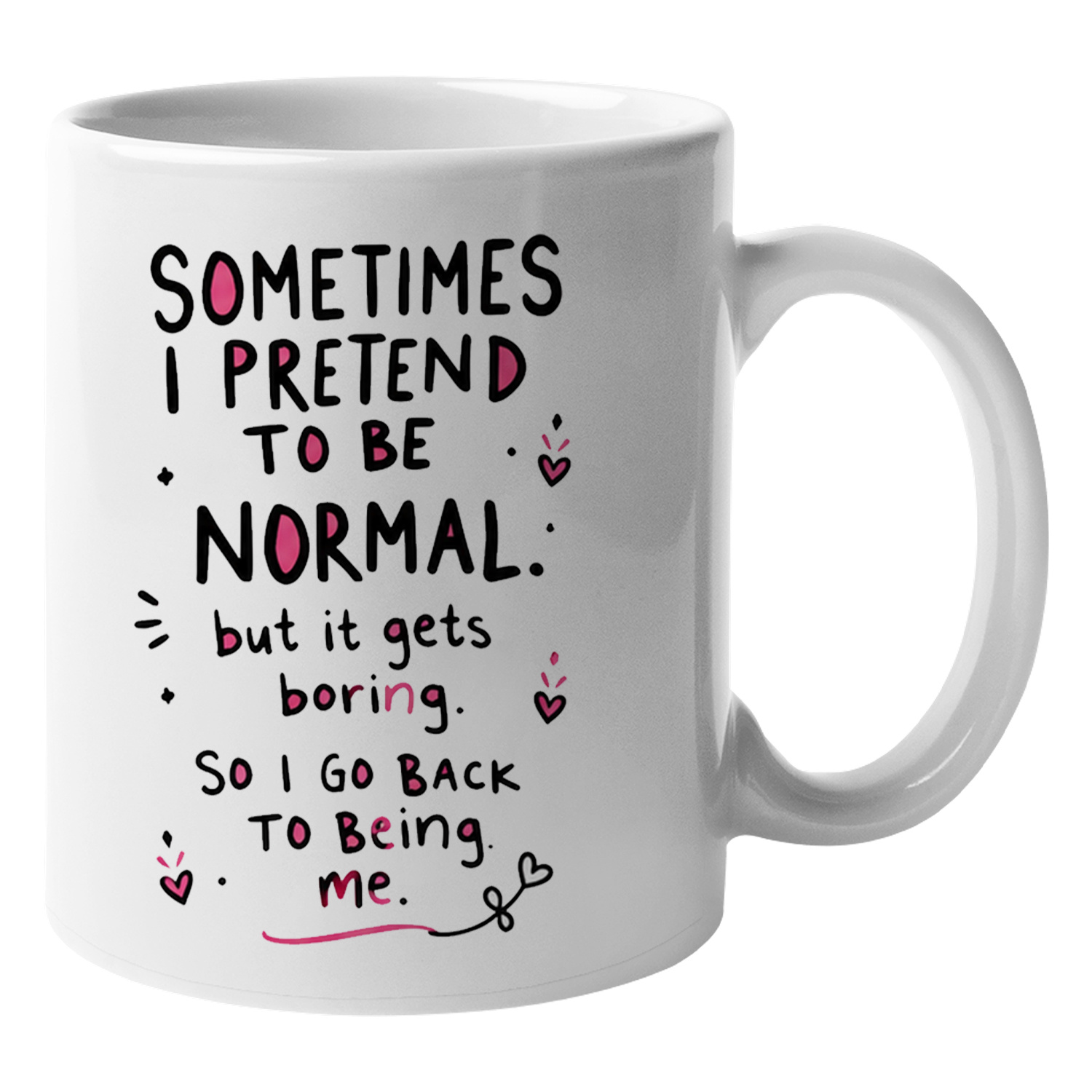 Home Office Quotes - Czasami udaję, że jestem normalny, ale