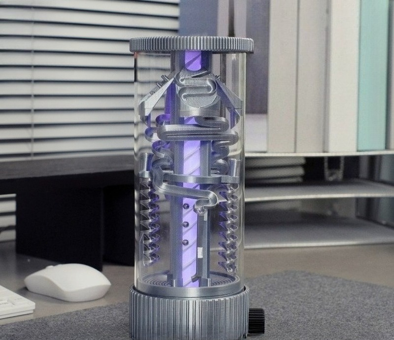 Home Office Lamp - Lampa biurkowa z obrotowymi stalowymi kulkami,
