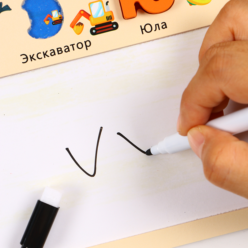 Tablica z alfabetem rosyjskim, – Letter Tray Desk recenzja i cena