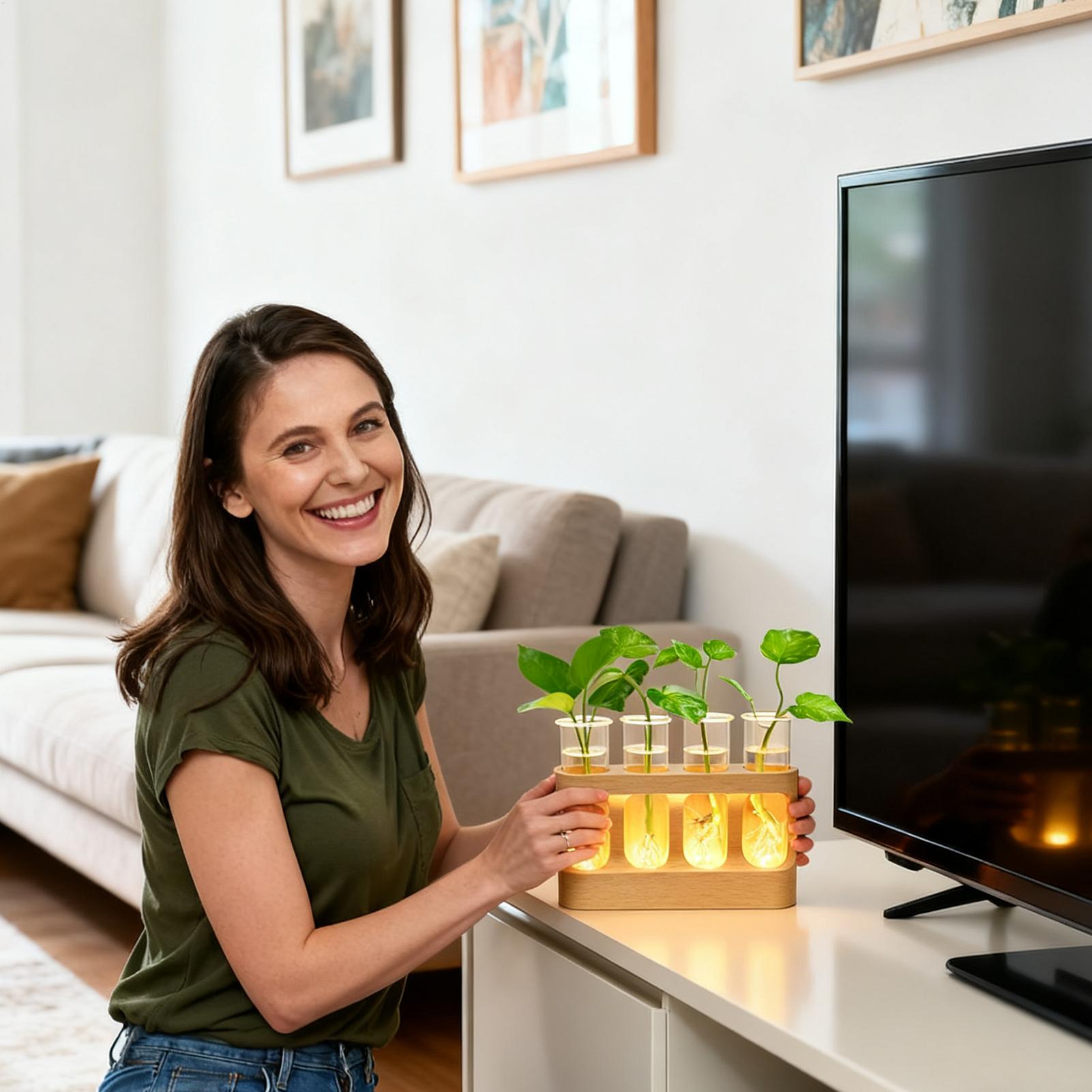 Stacja hydroponiczna LED do ro – Home Office With Plants recenzja i cena