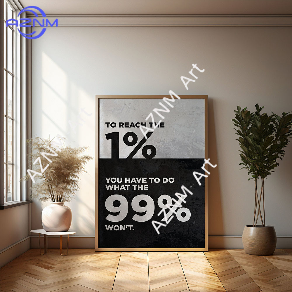 Minimalistyczne motywacyjne cy – Home Office Quotes recenzja i cena