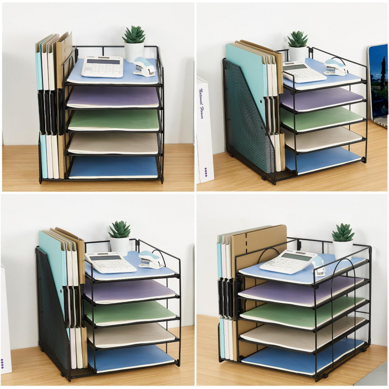 5-poziomowy wielowarstwowy reg – Letter Tray Desk recenzja i cena