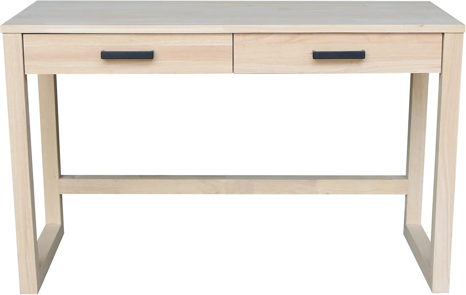 Stół roboczy z litego drewna z – Home Office With Two Desks recenzja i cena