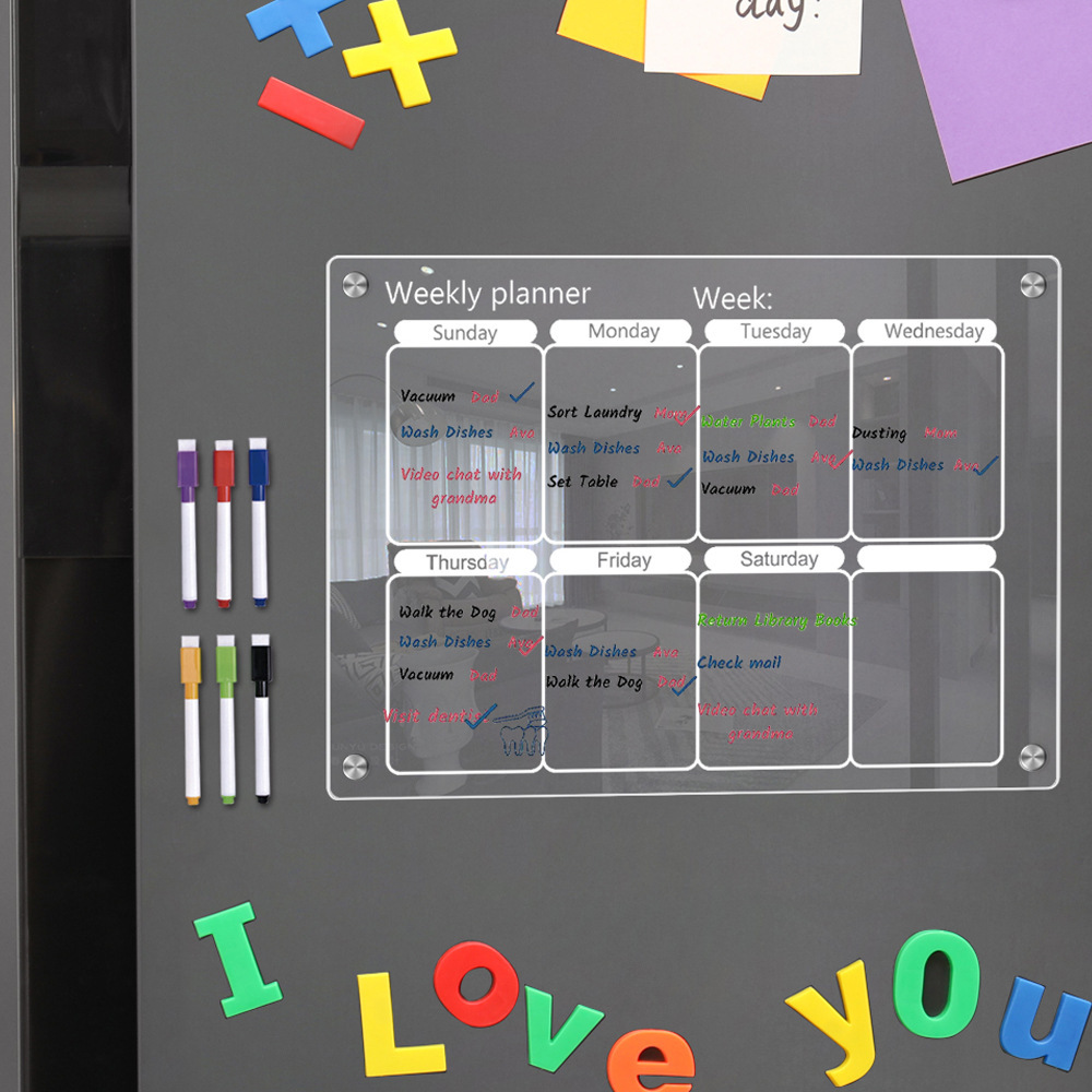 Magnes na lodówkę Tablica kale – Letter Tray Desk recenzja i cena