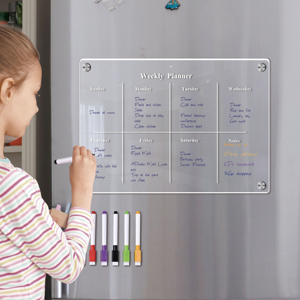 Magnes na lodówkę Tablica kale – Letter Tray Desk recenzja i cena