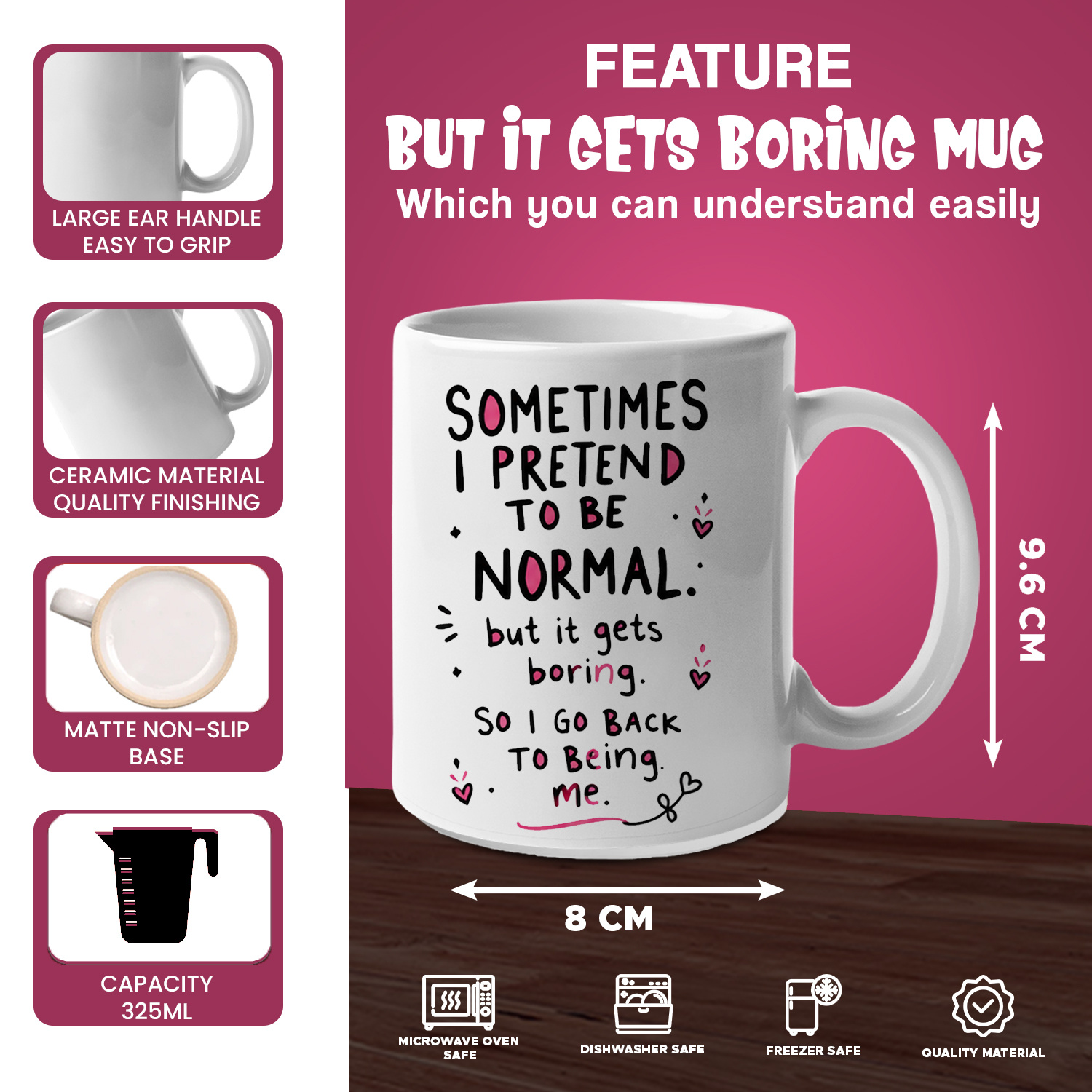 Czasami udaję, że jestem norma – Home Office Quotes recenzja i cena