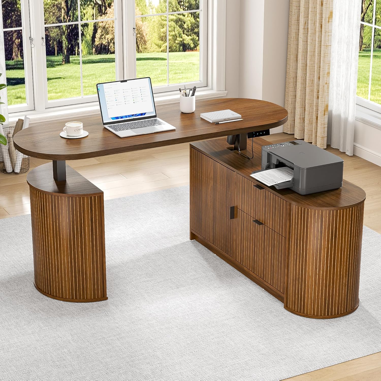 Elektryczne biurko narożne w s – Standing Desk Electric recenzja i cena