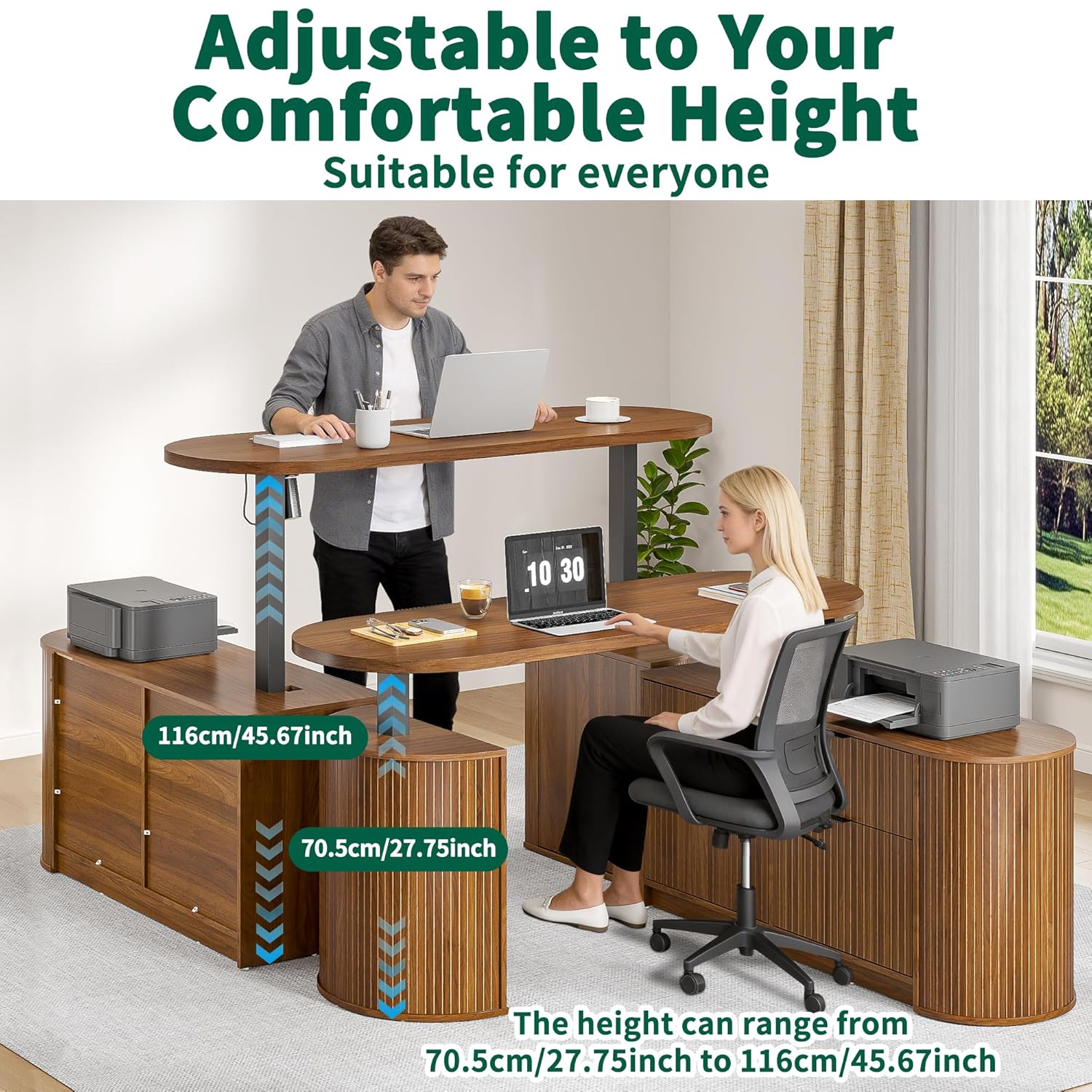 Elektryczne biurko narożne w s – Standing Desk Electric recenzja i cena