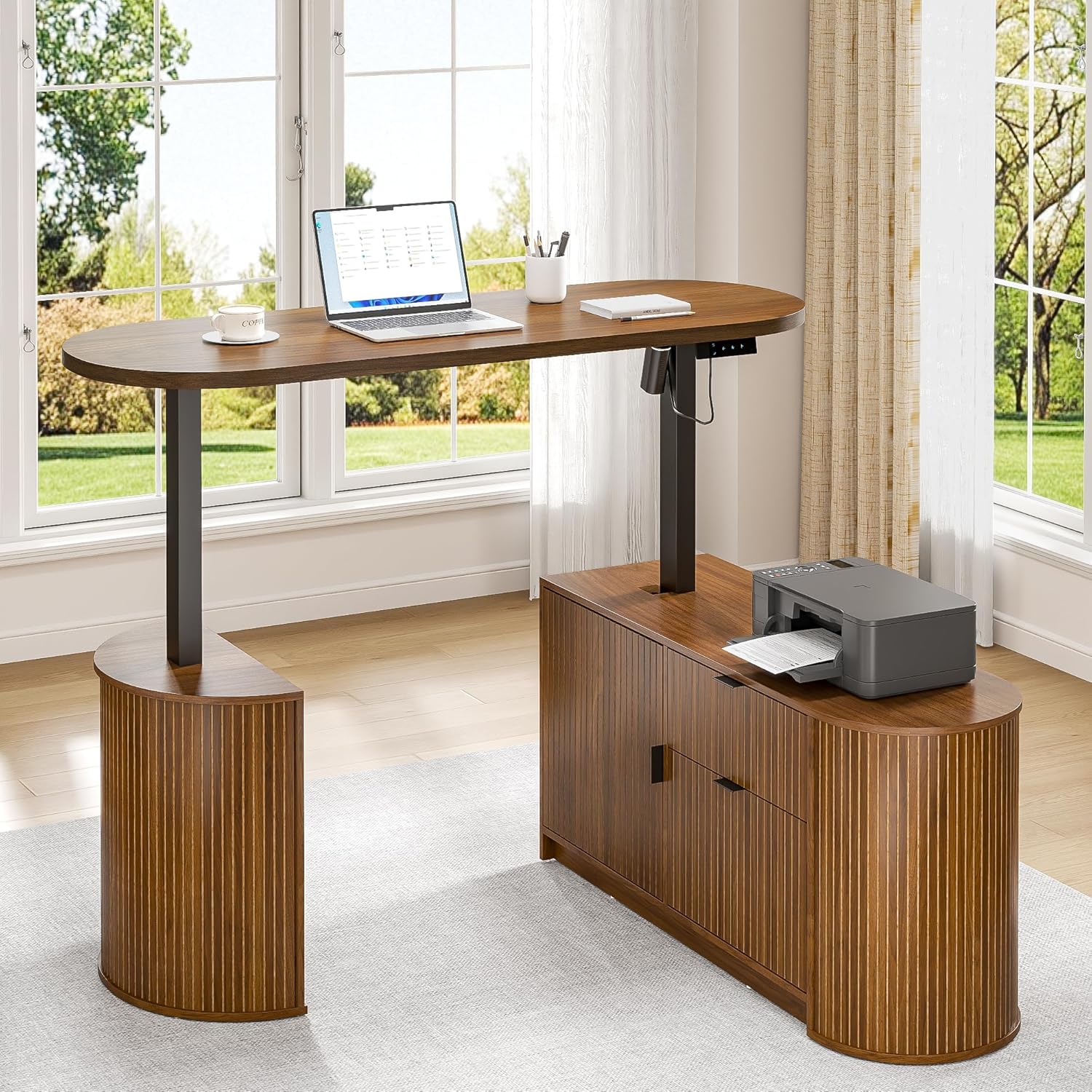Elektryczne biurko narożne w s – Standing Desk Electric recenzja i cena