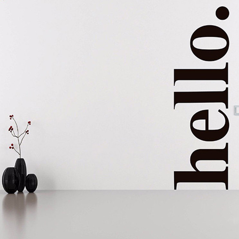Hello Quotes Naklejka ścienna  – Home Office Quotes recenzja i cena