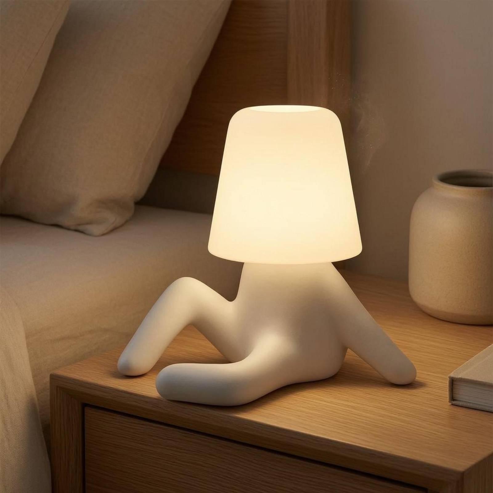 Lampa Stołowa Figurka z Żywicy – Home Office Lamp recenzja i cena