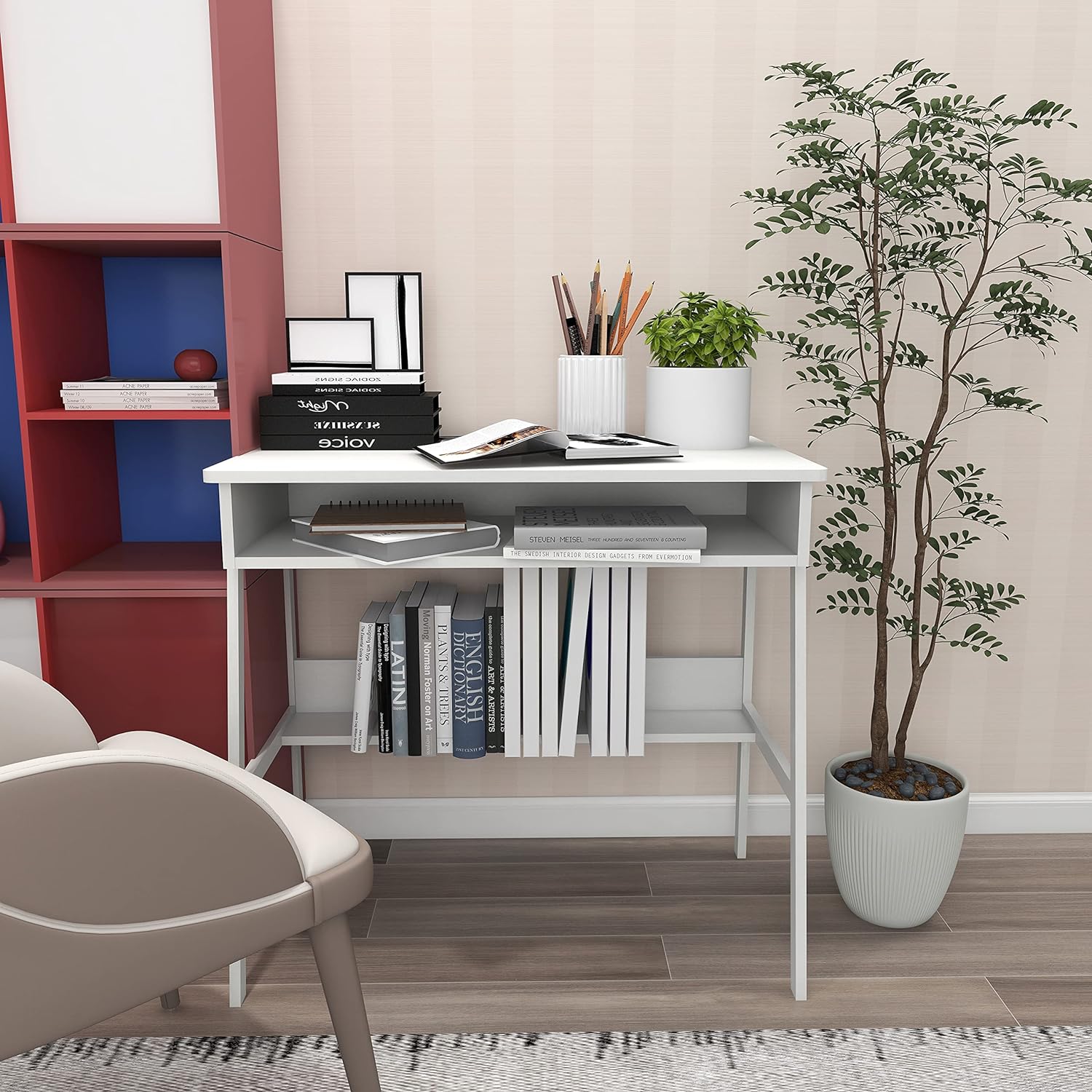 ！@Combohome Meble do domu Biur – Home Office With Two Desks recenzja i cena