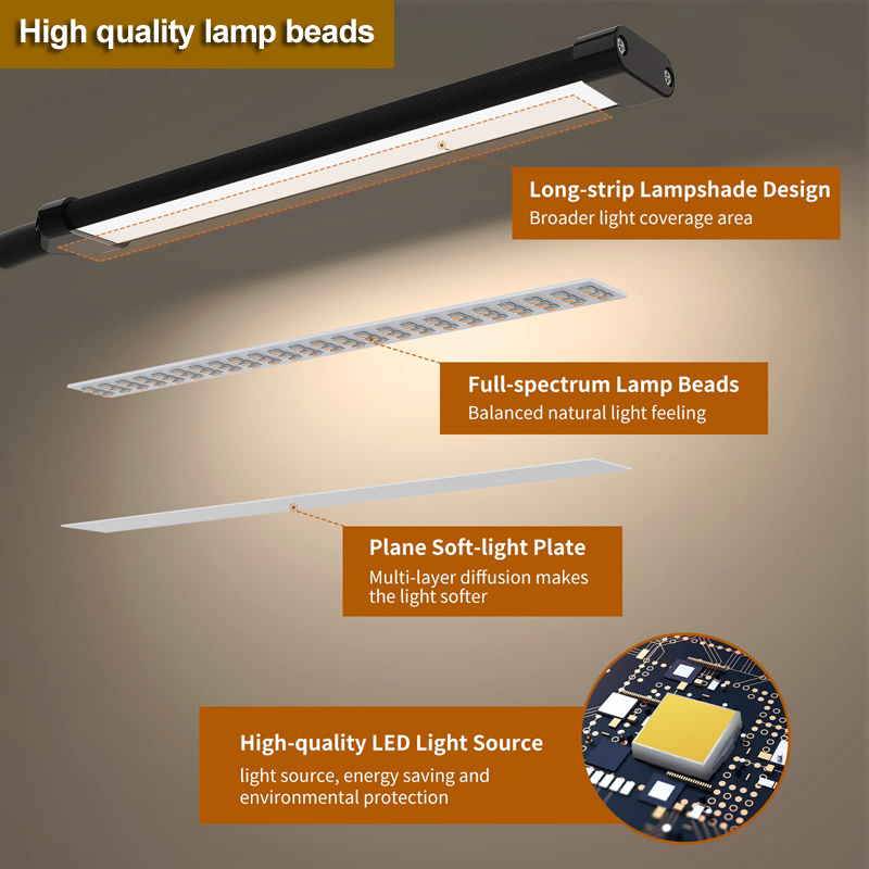 Lampa biurkowa LED, łóżko nocn – Standing Desk Electric recenzja i cena