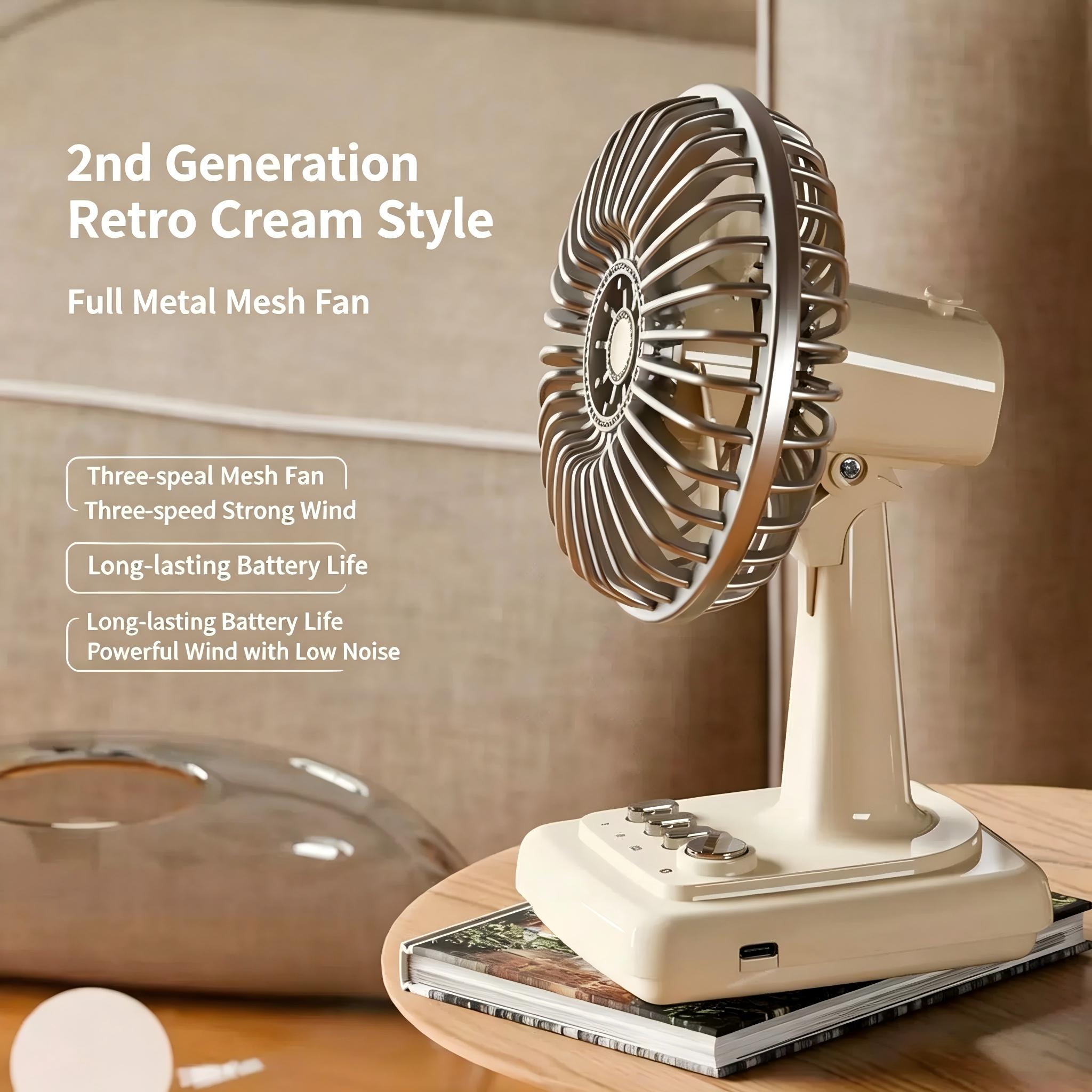 Retro wentylator biurkowy ze s – Home Office Jobs recenzja i cena