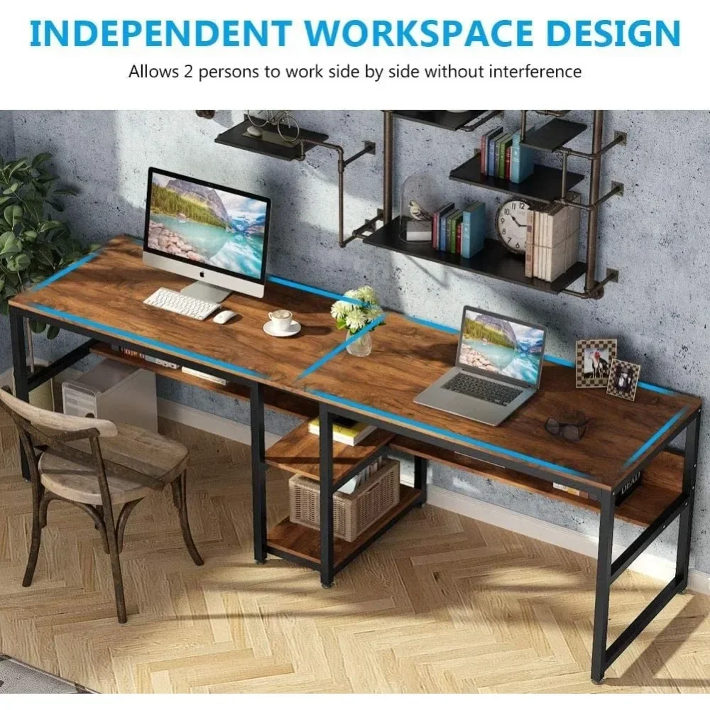 #   Biurko dla dwóch osób z pó – Home Office With Two Desks recenzja i cena