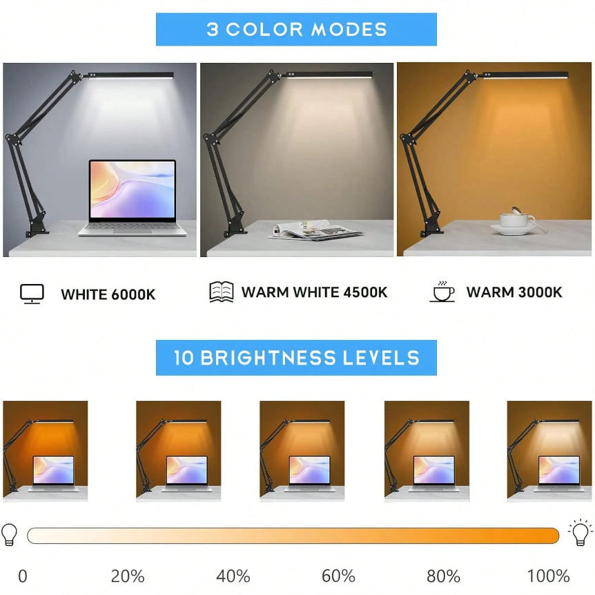 Lampa biurkowa LED do domu, cz – Home Office Lamp recenzja i cena