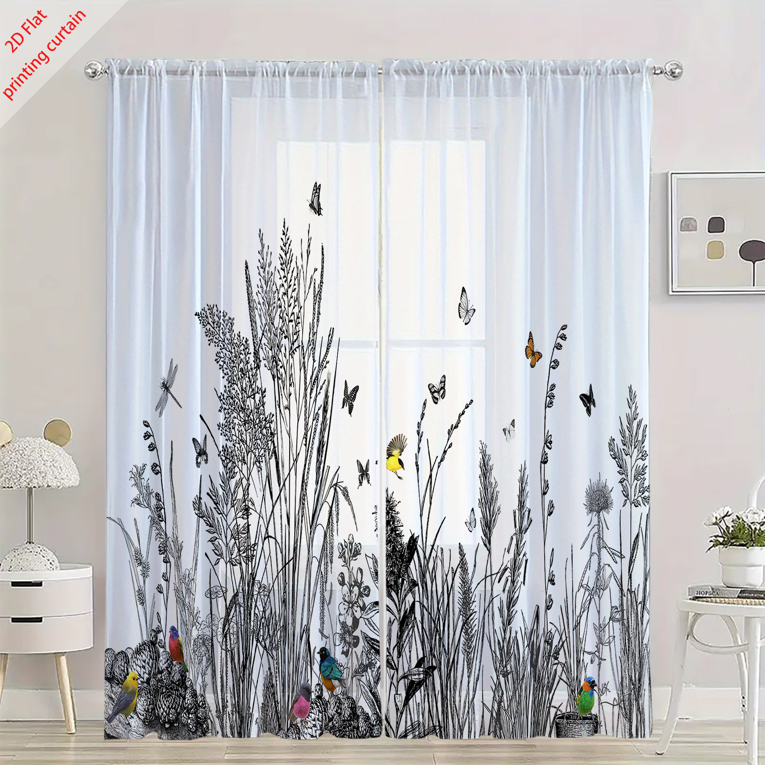 Przezroczysta folia dekoracyjn – Home Office With Plants recenzja i cena