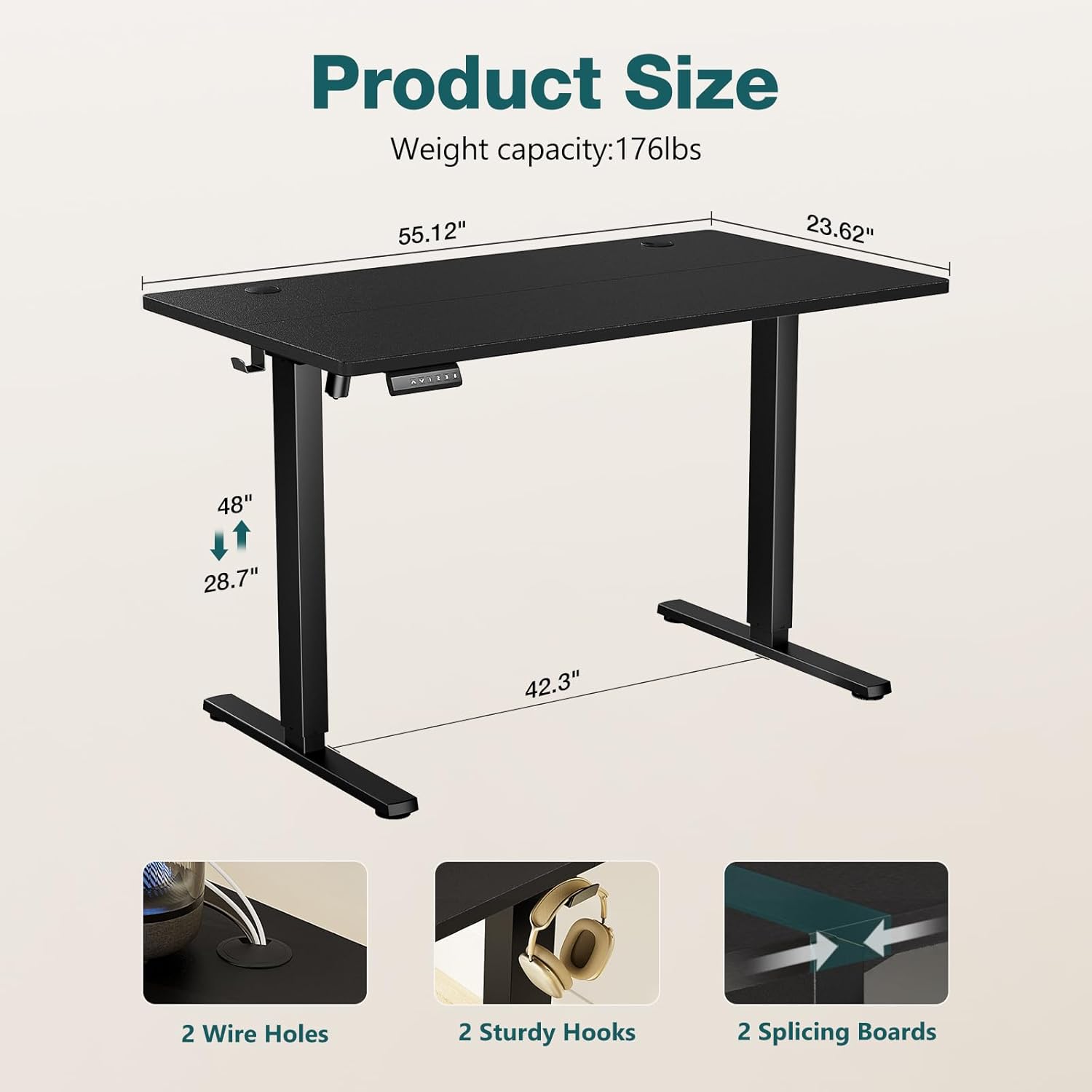 Automatyczny biurko elektryczn – Standing Desk Electric recenzja i cena