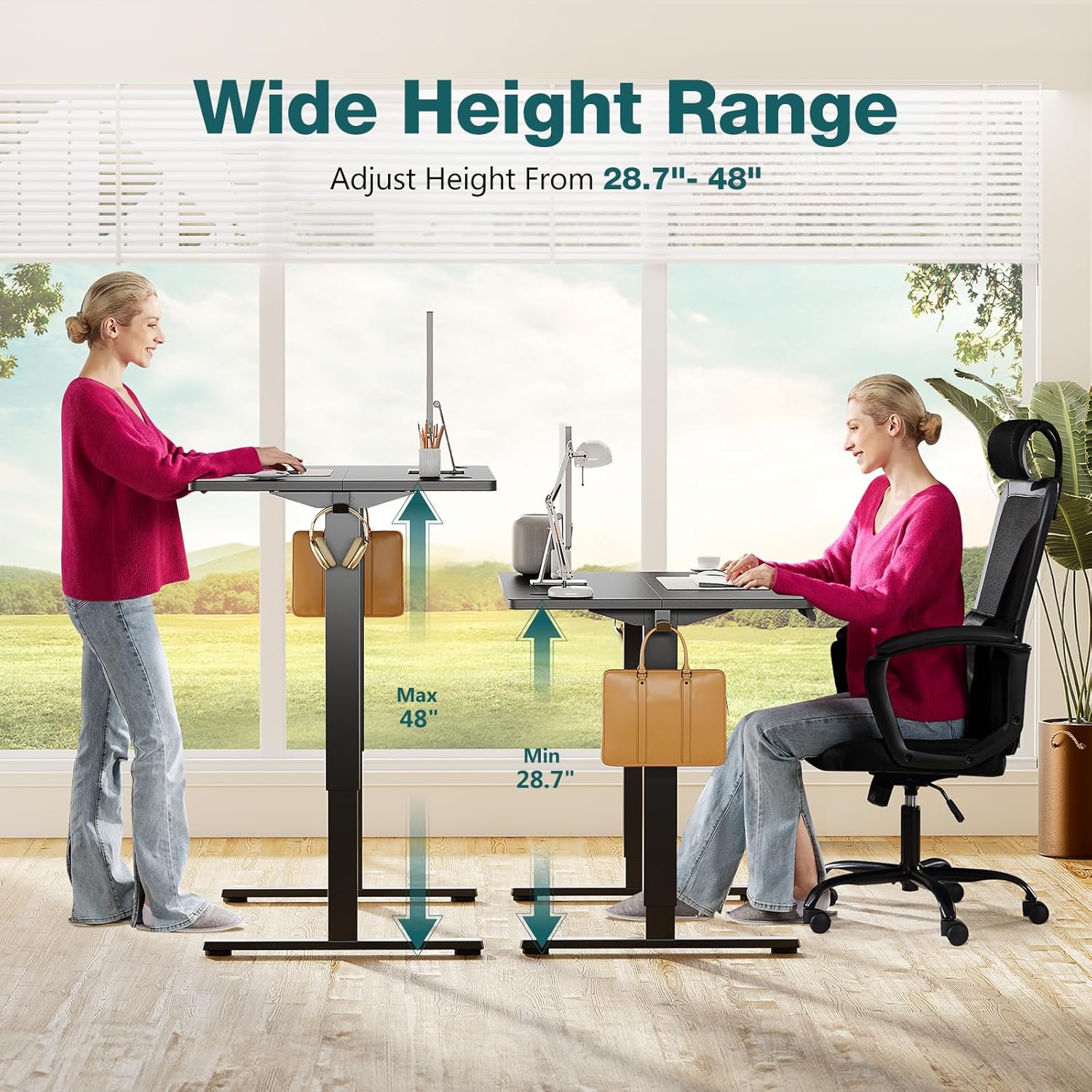 Automatyczny biurko elektryczn – Standing Desk Electric recenzja i cena