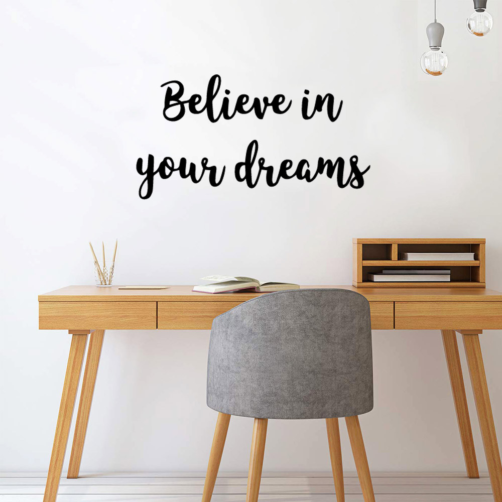 1 szt. Diy prosta fraza naklej – Home Office Quotes recenzja i cena